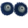 thumbnail image 2 of 3 Inch Abrasive Wire Nylon Cup Brush for Drill,Grit 80 with 1/4" Shank (Pack of 2, Blue), 2 of 7