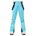 thumbnail image 1 of DondPO Pantalon de Neige pour Femmes, Pantalon de Ski pour Femmes, Pantalon de Ski Léger pour Montagne, Pantalon de Randonnée pour Femmes, Pantalon Bleu TTG, 1 of 6