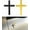Black Gold, variant on Christian Cross Exterior Car Decal - Versatile Decor Sticker for All Vehicles (Cars/SUVs/Motorcycles)