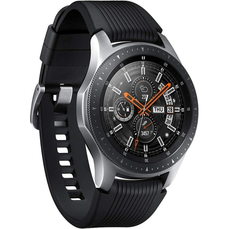 huh oxiderer Måling Samsung Galaxy Watch SM-R805U (46mm, GPS, Bluetooth, Unlocked LTE) –  Silver/Black - Walmart.com