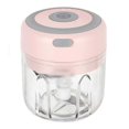thumbnail image 1 of Mini Electric Garlic Chopper, Wireless & USB Rechargeable Small Food Processor for Veggies & Nuts, 1 of 6