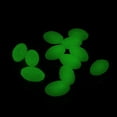 thumbnail image 4 of 100Pcs Oval Luminous Glow in Dark Rig Beads Sea Fishing Lure Floating Tackles, 4 of 6
