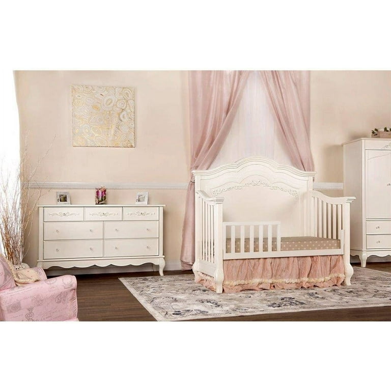 Evolur Toddler Rail Ivory Lace Walmart