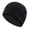 Black, variant on Busydd Fleece Lined Beanie for Men Fashionable Solid Color Skull Caps for Men Casual Warm Windproof Winter Hat