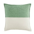 thumbnail image 2 of (2 pack) Mainstays 18" x 18" Two-Toned Sage Green Polyester Cotton Square Decorative Throw Pillow, 2 of 7