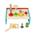 thumbnail image 4 of Wooden Tool Workbench Set Mini Wooden Work Bench for Kids for Birthday Gifts, 4 of 9