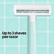 BIC Silky Touch Womens Disposable Razors with 2 Blades, 10-Pack