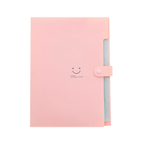 5 Pocket Folder with Labels Filing Products Accordian Folder Paper Folder Folders for School Office