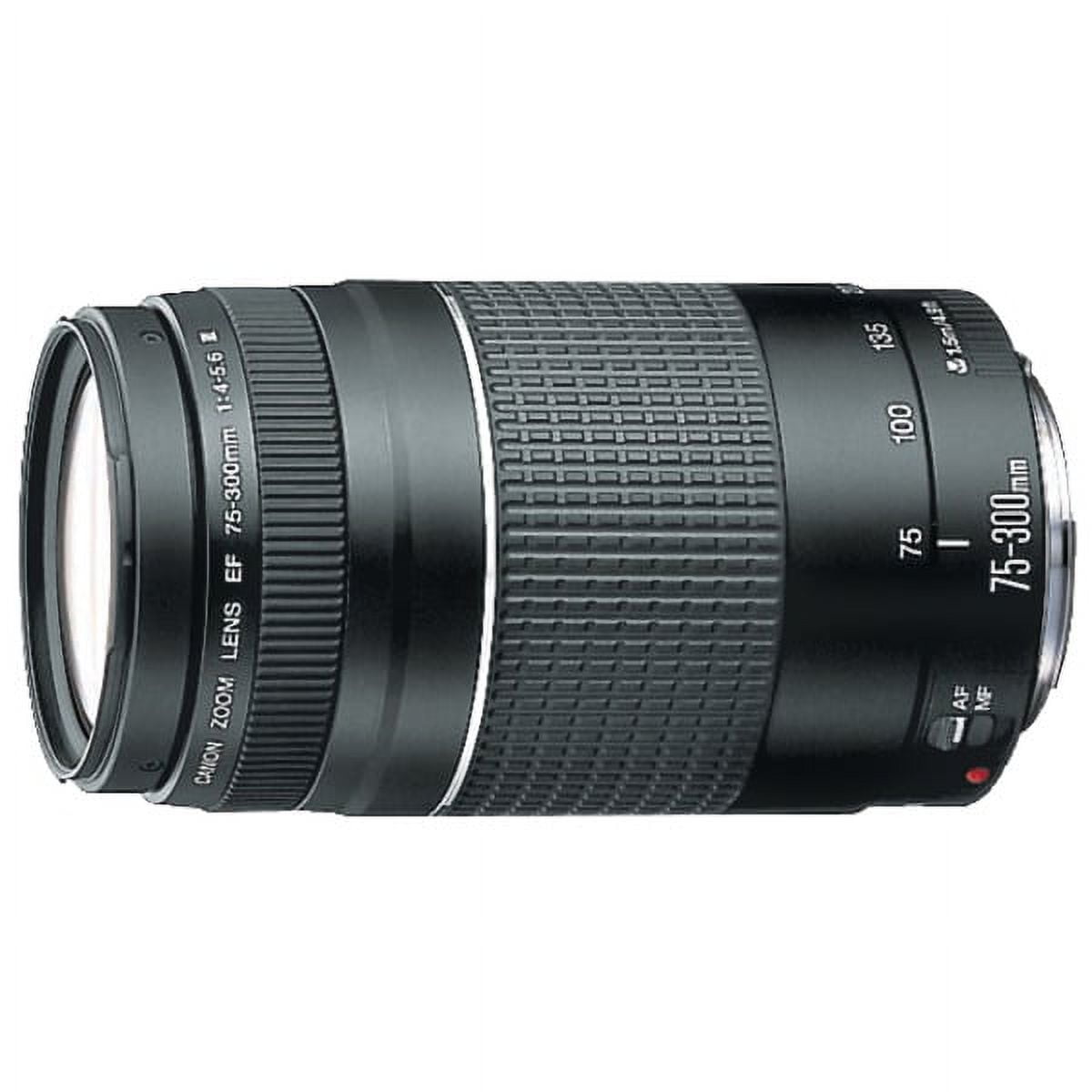 Canon EF 75-300mm f/4-5.6 III Lens with UV Filter for EOS 7D, 60D, Rebel SL1, T1i-T5i, XS, XSi, XT, XTi - Walmart.com Canon EF 75-300mm f/4-5.6 III Lens with UV Filter for EOS 7D, 60D, Rebel SL1, T1i-T5i, XS, XSi, XT, XTi - Walmart.com