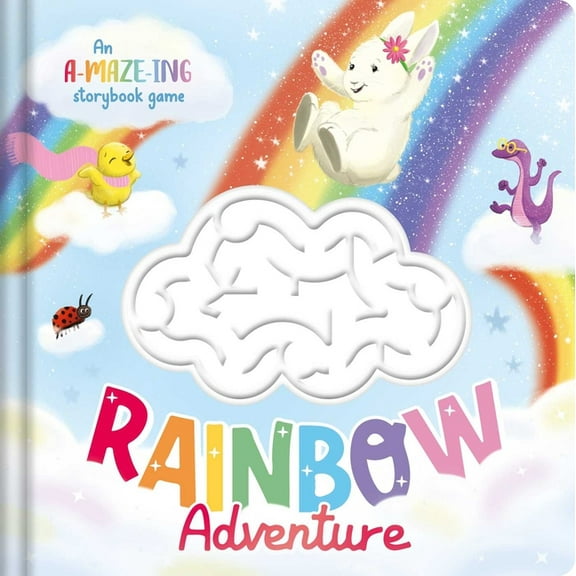 Rainbow Adventure: An A-Maze-Ing Storybook Game, (Hardcover)