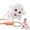 Pink, variant on Electronic Plush Dog Toy Barks Walks Interactive Moving Puppy Toy Remote Control Leash Plush Stuffed Animal Toy for Birthday Gifts