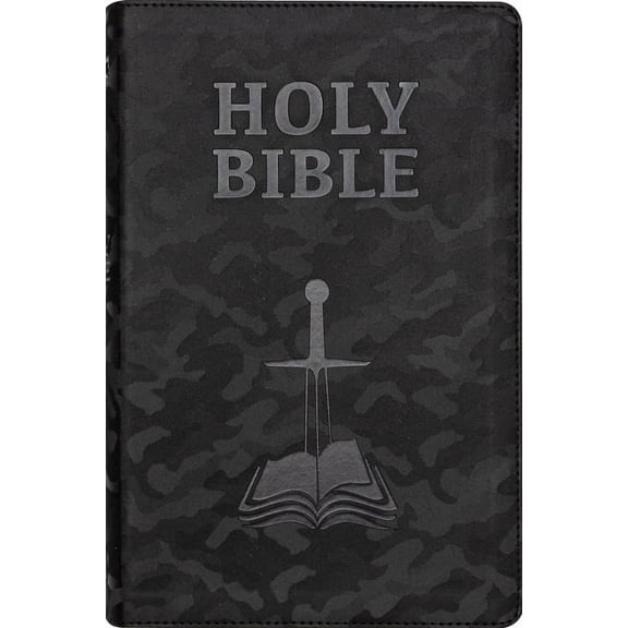 NASB Children's Edition: Midnight Black Camo (Hardcover)