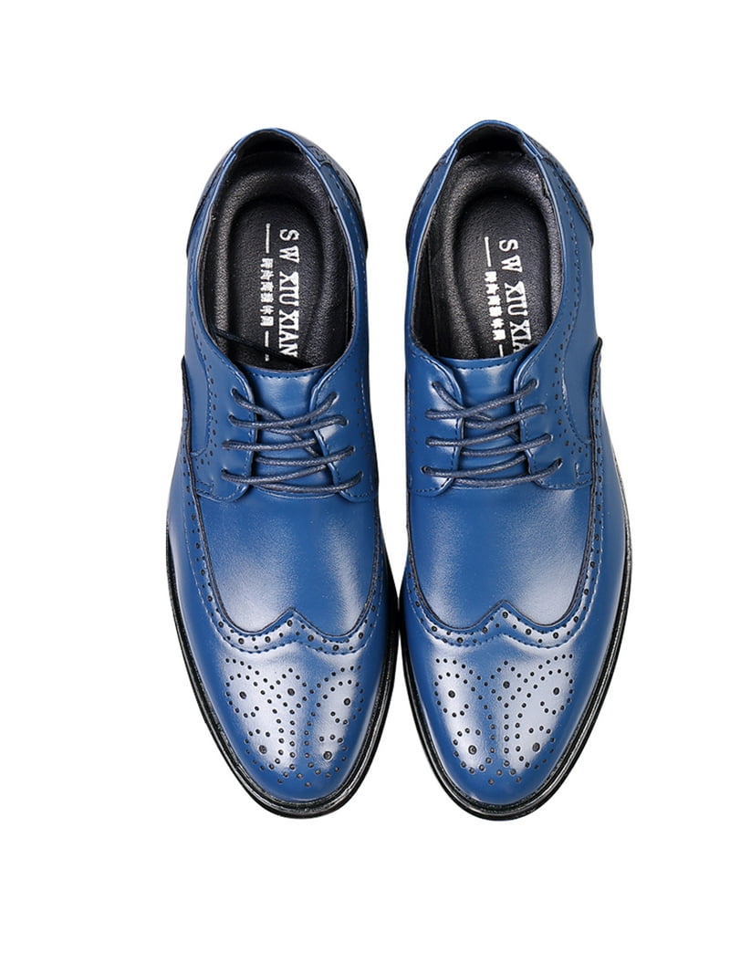 Call It Spring Baeder Blue Oxford Dress Shoes Mens US 12 EU 45 New Call It Spring | Shoes | Call It Spring Navy Blue Mens  main image 4