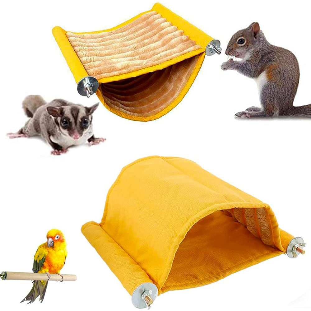Hamster Hammock House Hanging Swing Warm Bed Small Pet Animal Double