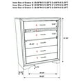 thumbnail image 4 of Miranda 5-piece Full Bedroom Set White, 4 of 20