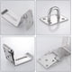 thumbnail image 3 of 90 Degree Padlock Hasp With Padlock And Screws, Stainless Steel Door Latch Hasp, Undeformable Right Angle Padlock Hasp For Wooden Door, Garden, Window, 3 of 3