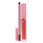 Kylie Cosmetics Matte Lip Kit - 704 Sweater Weather , 2 Pc 0.10oz Matte Liquid Lipstick, 0.039oz Lip Liner