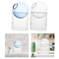 thumbnail image 1 of Vase,Transparent Glass Vase Home Decor,Flower Plants Glass Pots Decorative Ornament,Propagation Planter Terrarium Floral Arrangement,Window Home Party Exhibition Wedding Craft,Indoor Clear Blue Soledad Florero, 1 of 10