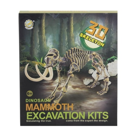 STEM MAMMOTH SKELETON KIT Dinosaur Archeology Set