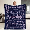 thumbnail image 4 of AUQ Throw Blanket,Soft Touch Bed Throw Blanket,Cozy Blanket That Feels Like Hug Bed Blankets,Style2,75*100cm, 4 of 4
