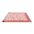 thumbnail image 2 of Ahgly Company Machine Washable Indoor Rectangle Oriental Red Traditional Area Rugs, 7' x 10', 2 of 4