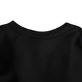 thumbnail image 5 of Women's Oversized V-Neck Fleece Pullover Sweatshirt, Long Sleeve Soft Comfortable No Hood Casual Top with Relaxed Fit for 2025 Fall Season, Daily Wear and Layering Outfits Black S, 5 of 8