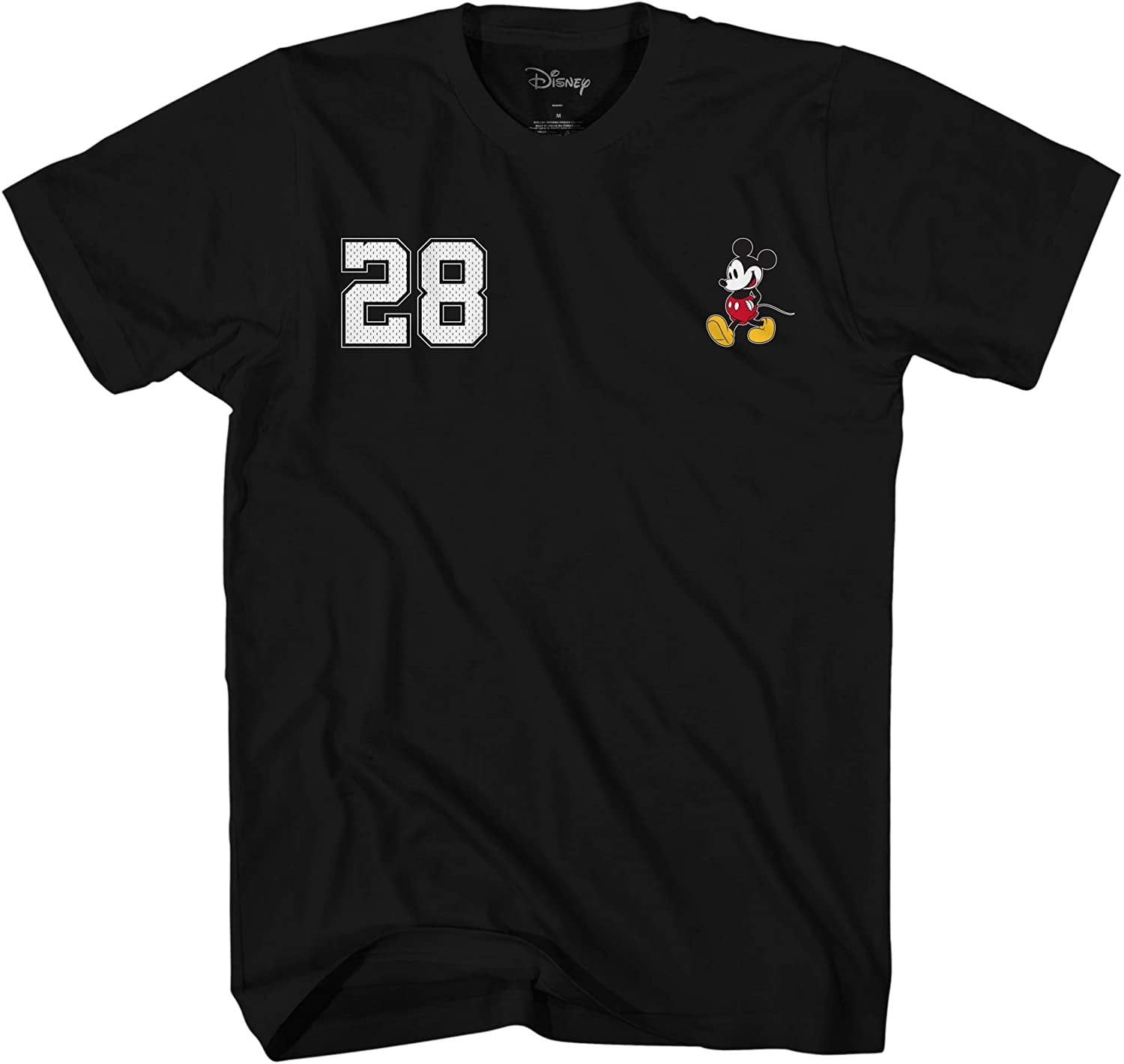 Disney Mens Mickey Mouse Shirt Classic Mickey Mouse Tee Shirt