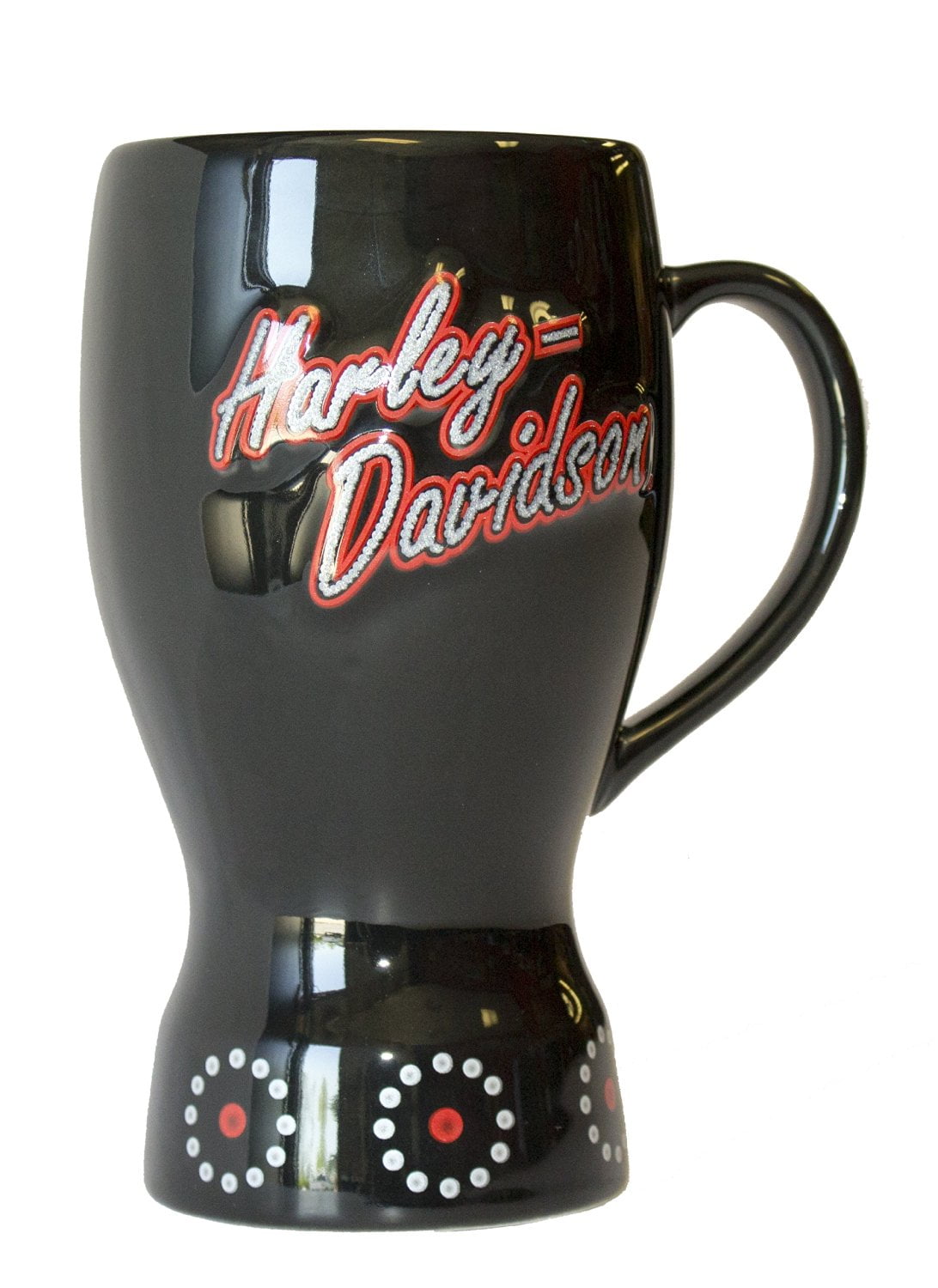 Harley Davidson 16oz Pilsner Bling Ceramic Coffee Mug Cup