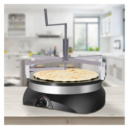 

wangc123 Pancake Maker Batter Spreader Crepe Machine Plate Stainless Steel 40cm Kitchen！