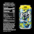 thumbnail image 2 of Lipton Brisk Lemon Iced Tea, 12 fl oz Bottles, 36 Pack – Ready-to-Drink Lemon Flavored Tea, 2 of 5