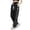 Black, variant on Fgnfyis Casual Wide Leg Pants with Side Stripes Comfortable Trousers for Everyday Wear Outdoor Travel Versatile Womens Pants Navy S