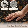 thumbnail image 6 of ODIKA 4'x6' Washable Area Rug Pet Friendly, Non-Shedding Autumnal Tones Enchanted Foliage Whimsical Nature Motif with Mystical Accents for Bedroom, Reading Nook, 6 of 7