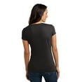 thumbnail image 2 of District Juniors Vintage Wash V Neck Tee-XS (Black), 2 of 6