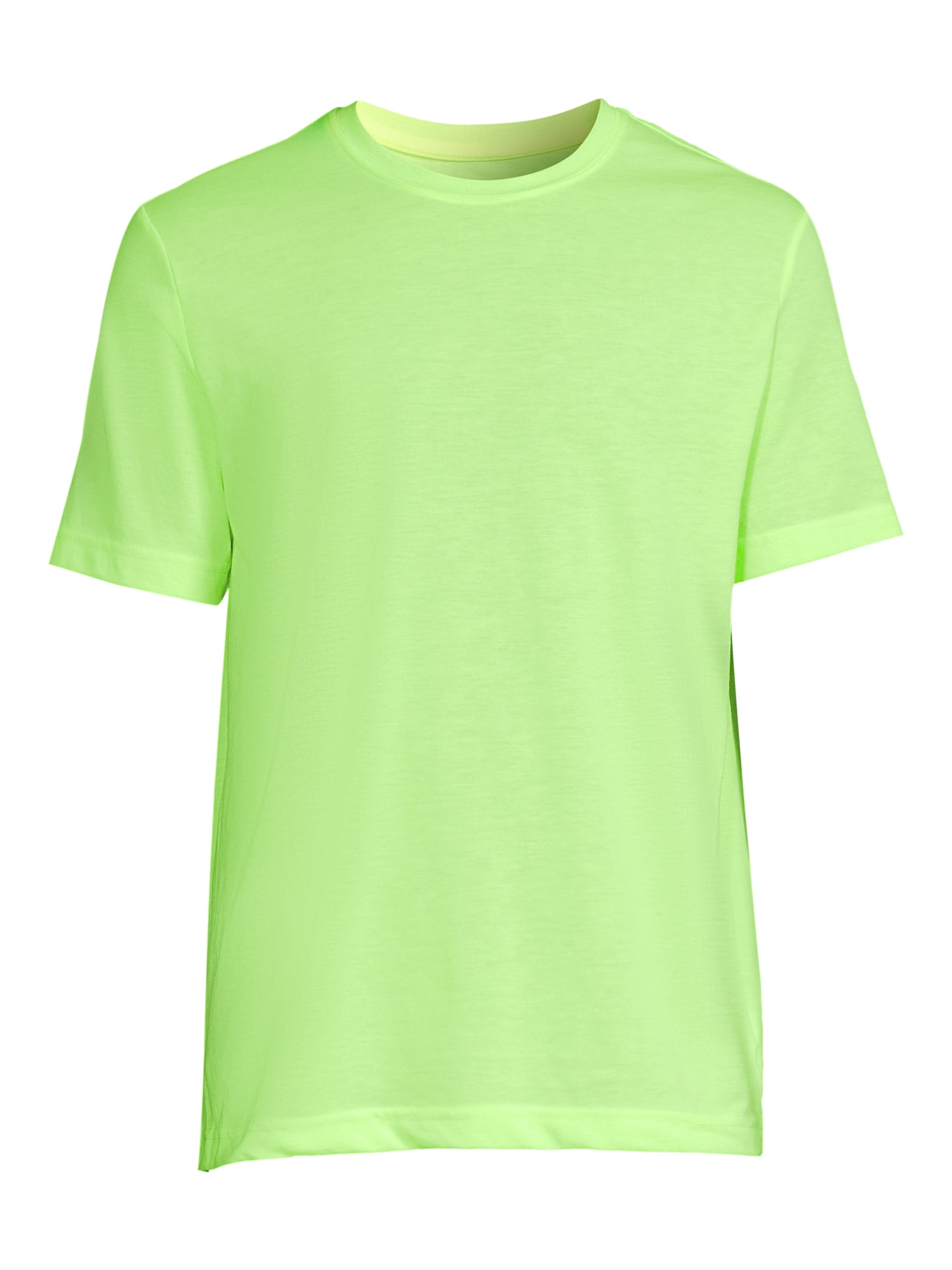 Athletic Works Men's and Big Men's Crew Neck Tee, 2-Pack, Sizes S-4XL