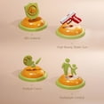 thumbnail image 4 of Teissuly Clearance Water Guns For Kids,Soaker Squirt Summer Squirt Springback Type Shooters Guns Toys Swimming Pool Beach Water Fighting Toy Pool Party Beach For Boys Girls Adults(Orange, Free Size) Teissuly WER2023081600373, 4 of 6
