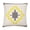 Gray/White/Yellow, variant on LR Home Apollo Cotton Poly Filled Pillow in White/Yellow, 20" x 20"