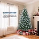 thumbnail image 5 of Árbol de Navidad Artificial de Abeto Lápiz Flocado de Nieve de 6 Pies con Piñas, Pino Navideño Preiluminado con 352 Puntas de Rama, 150 Luces LED, para Decoración Del Hogar, la Oficina y la Fiesta, 5 of 8