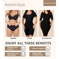 thumbnail image 2 of MANIFIQUE Women's Fajas Colombianas with Bra Shapewear BBL Post Surgery Compression Garment Butt Lifting Full Body Shaper, 2 of 7