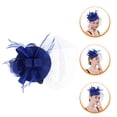 thumbnail image 6 of Toyvian Fascinator Headband For Women Dark Blue 1Pcs Elegant Hair Ornament for Tea Party, 6 of 11