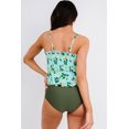 thumbnail image 1 of ABPHQTO Bikini de mujer con peplum y estampado de limones verdes, 1 of 5