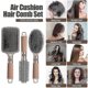 thumbnail image 3 of Hair Brush Set with Detangling Nylon Pins Massage Brush (Gold), 3 of 5
