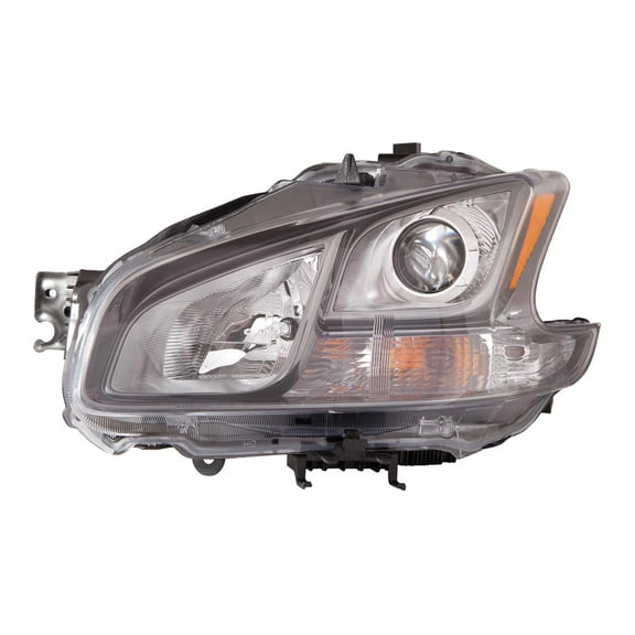 KAI New CAPA Certified Standard Replacement Driver Side Headlight Assembly, Fits 2011-2014 Nissan Maxima