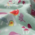 thumbnail image 4 of Mainstays Kids Cozy Plush Throw, Fairy Garden, 50" x 60", 4 of 6