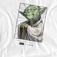 thumbnail image 2 of Star Wars - Camiseta 100th Anniversary Edition de Yoda para Niños/Niñas (Blanco), 2 of 2