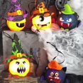 thumbnail image 4 of Lámpara De Luz Fantasma De Calabaza De Halloween, 5 Uds., Decoración Colgante Para Fiestas, Farol Led, Suministros Para Fiestas, Accesorio De Luz Nocturna Colgante Serendint HA037323-00, 4 of 6