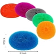 thumbnail image 2 of 30pcs Scouring Pads Round Dish Pads Plastic Non-scratch Dish Scrubbers, 2 of 4