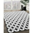 thumbnail image 2 of Ahgly Company Indoor Rectangle Patterned Off-White Novelty Area Rugs, 5' x 7', 2 of 6