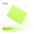 thumbnail image 3 of Uxcell 6 Pcs Iron on Patches Fabric Repair Patches for Clothes Fluorescent Green, 3 of 6