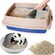 thumbnail image 4 of Pala para arena para gatos, pala para arena de plástico, pala para excremento de gato, herramienta de limpieza de arena, 4 of 5