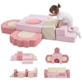 thumbnail image 1 of Bloques de escalada de espuma MOOZHEALTH para niños de 1 a 3 años, 13 unidades, 1 of 6